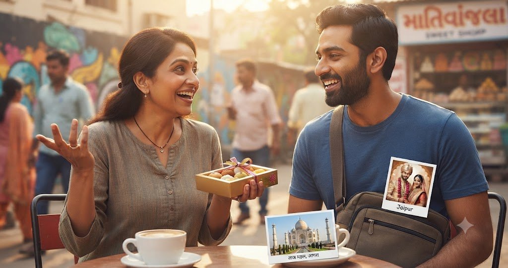 रीमा की भारत यात्रा